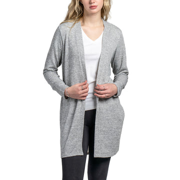 Hello Mello Weightless Lounge Cardigan - Gray