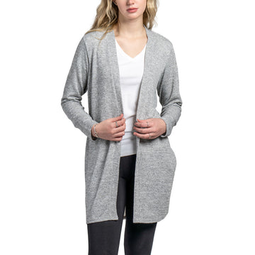 Hello Mello Weightless Lounge Cardigan - Gray