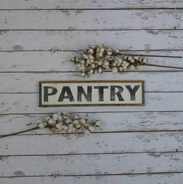 The Green Elephant Shop - Pantry Sign