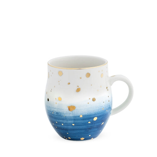 Brynn Blue Speckle Ceramic Mug