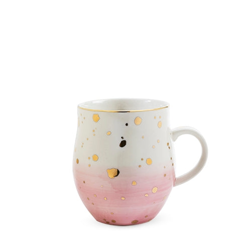 Brynn Pink Speckle Ceramic Mug