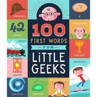 100 First Words for Little Geeks Book