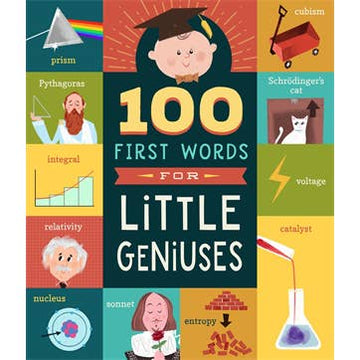 100 First Words for Little Genuises Book