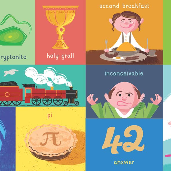 100 First Words for Little Geeks Book
