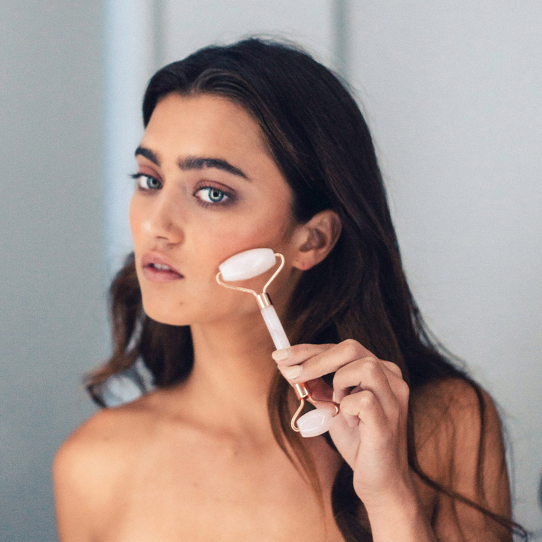 Kitsch Facial Roller - Rose Quartz