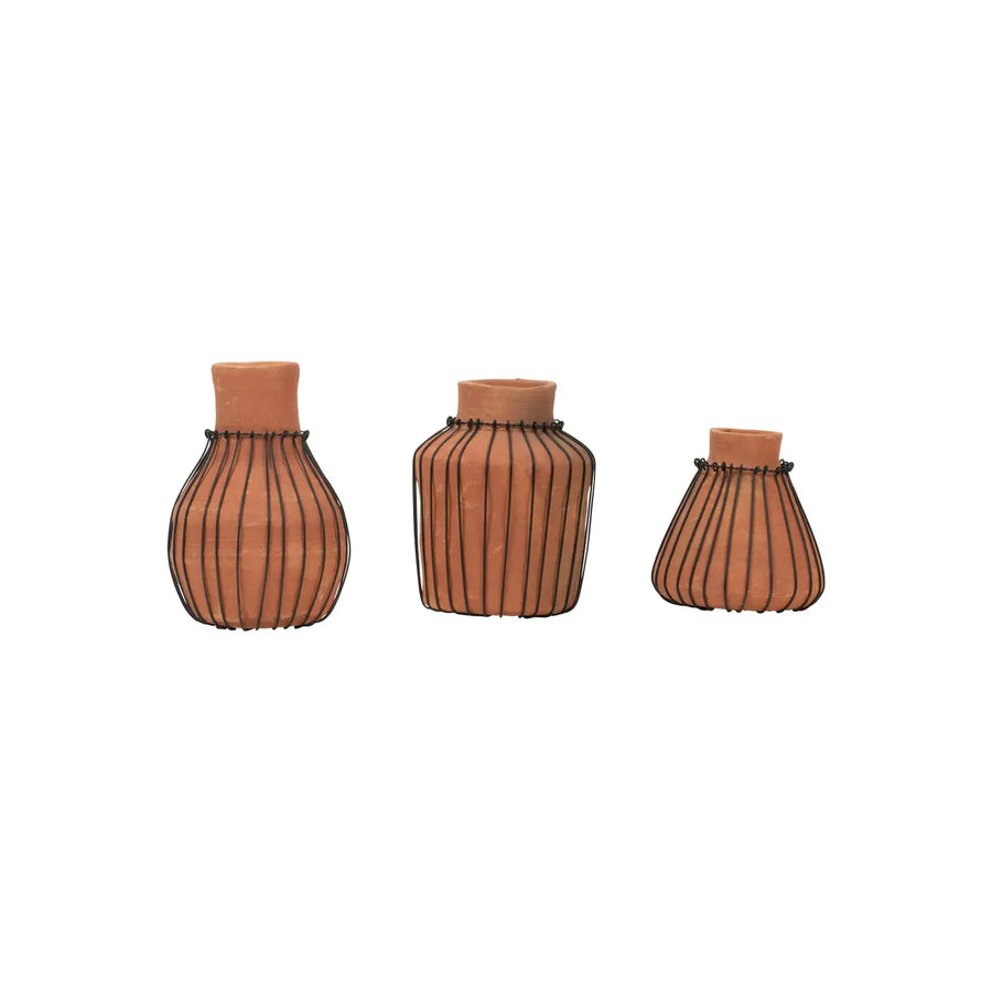 Terracotta Bud Vase