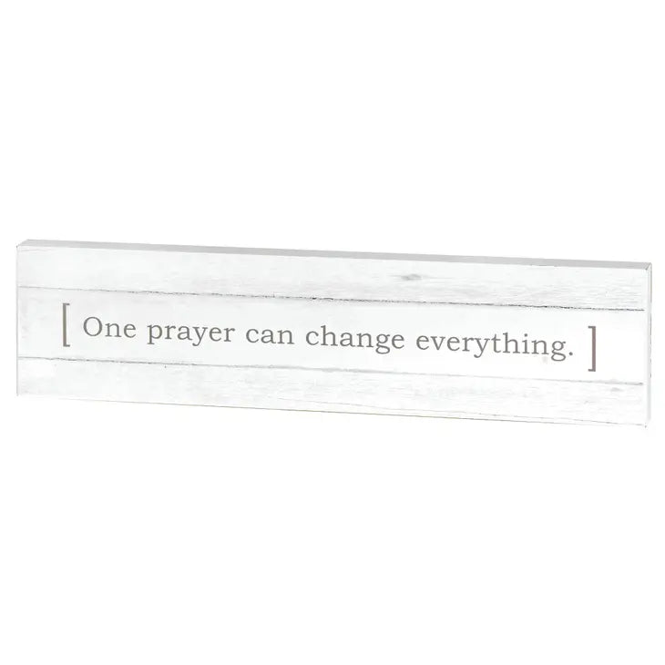 One Prayer Wall Plaque