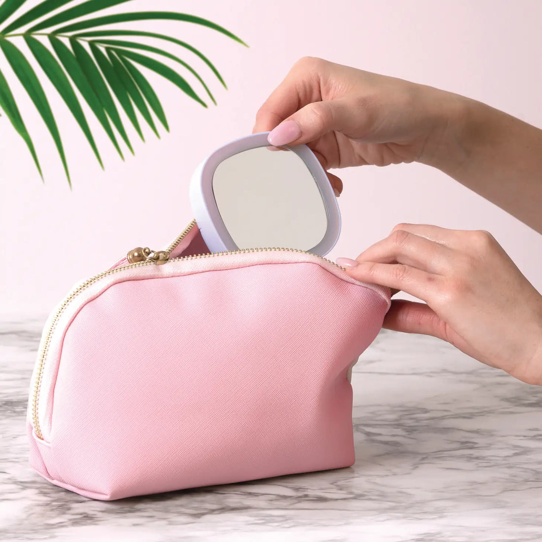 Lemon Lavender LED Light-up Mini Mirror