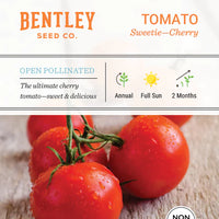 Tomato, Cherry Seed Packet (Solanum lycopersicum)