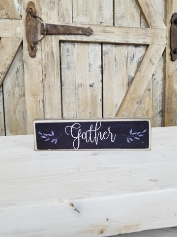 Gather Sign