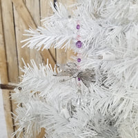 Beaded Butterfly Drop Ornament