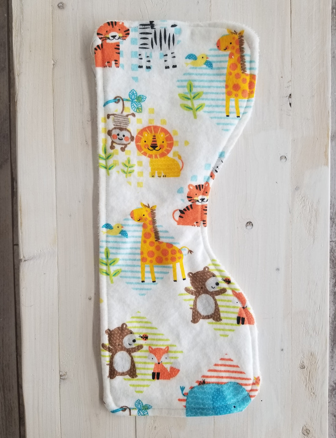 Happy Animals Burp Cloth