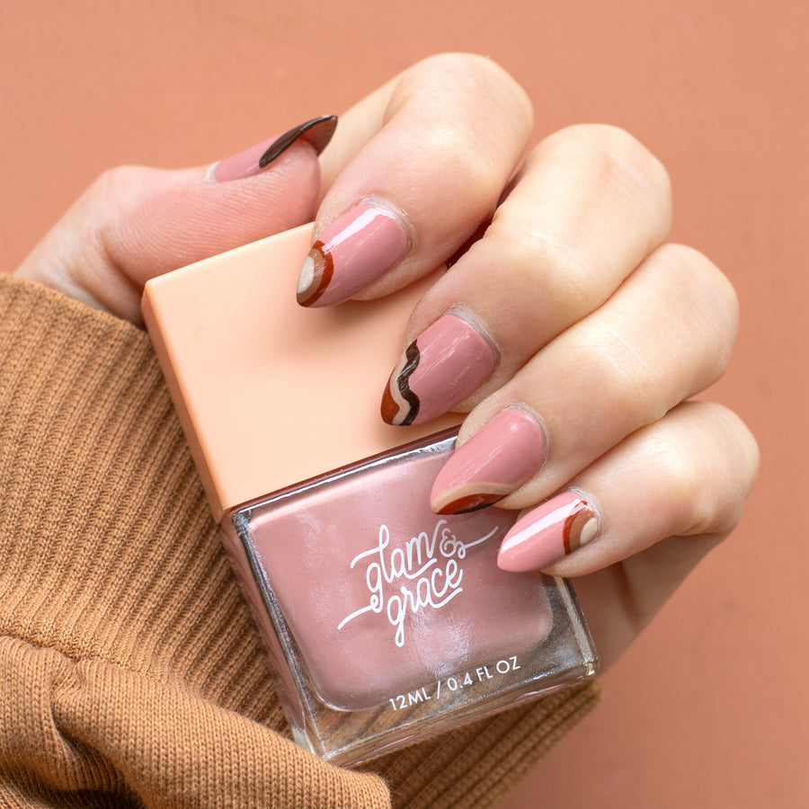 Glam & Grace Nail Polish - Mauve