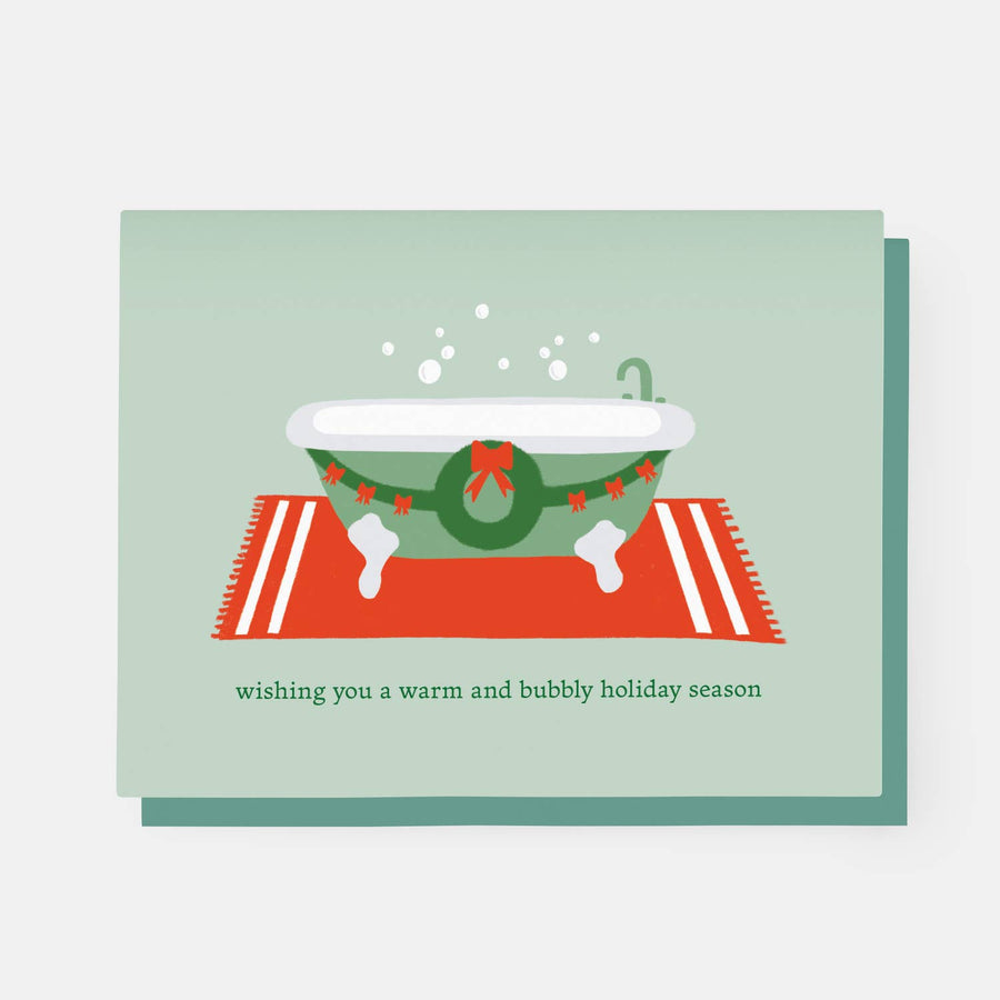 Holiday Bath Card