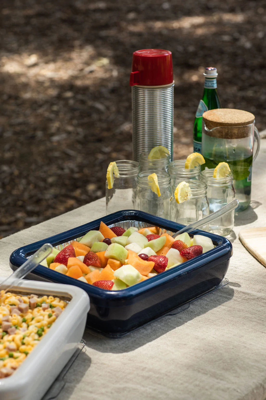 Fancy Panz Classic Foil Pan Serving Tray - Navy