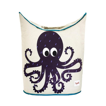 3 Sprouts Octopus Laundry Hamper