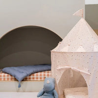 3 Sprouts Recycled Fabric Play Tent Castle - Terrazzo Cream