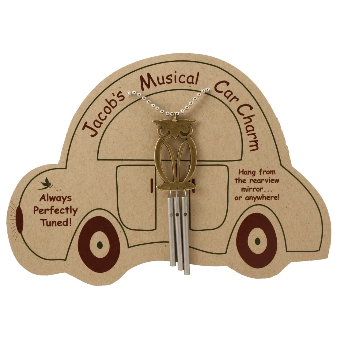 Jacob's Musical Car Charm Chime - Owl