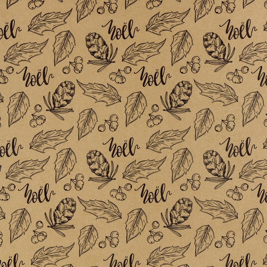 Rustic Kraft Wrapping Paper