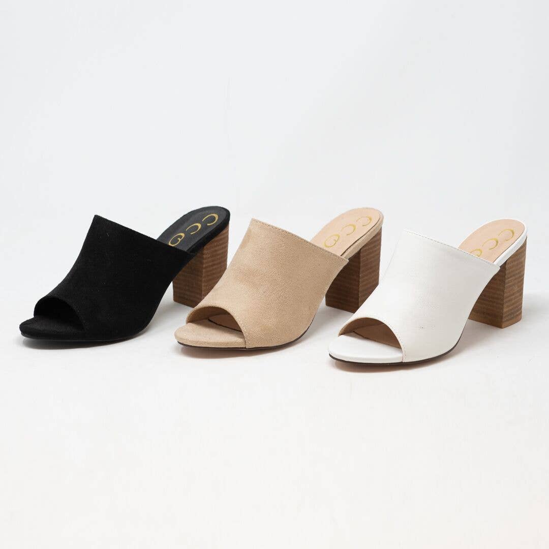 The Cuccio Mule - Natural