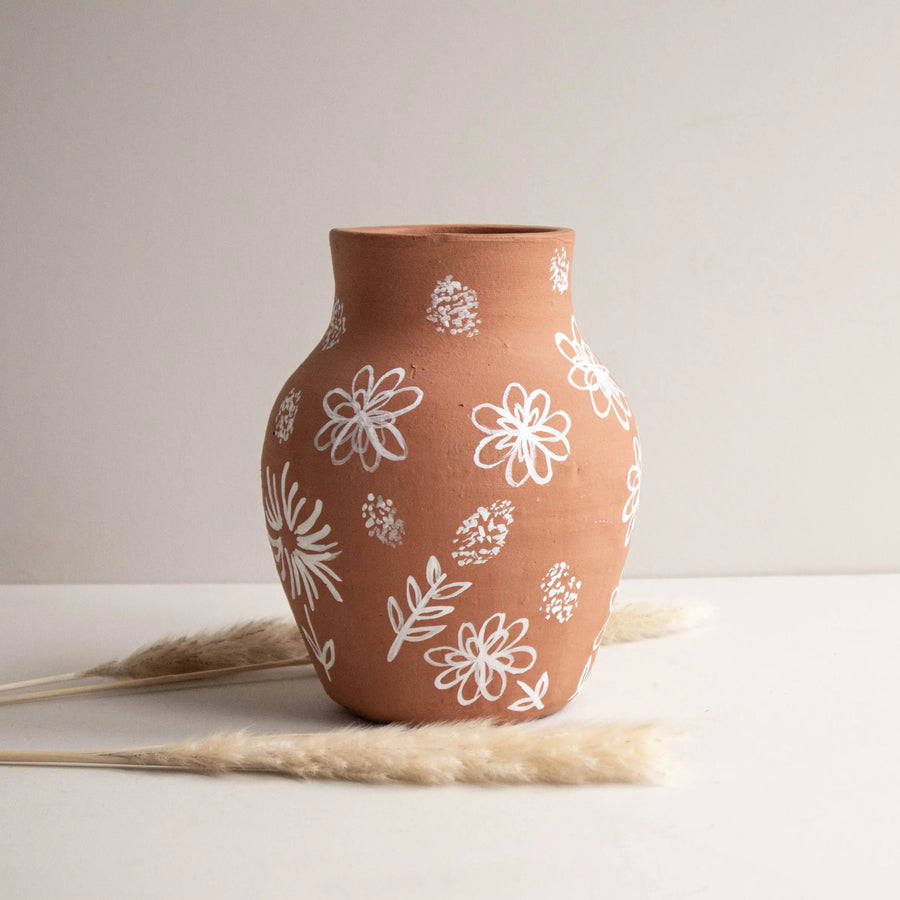 Lina Terracotta Vase