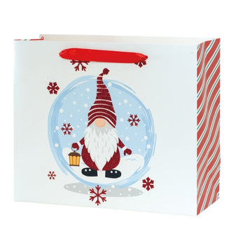 Large Gnome Christmas Gift Bag