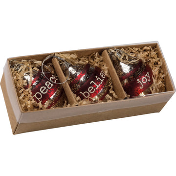 Joy Ornament Set