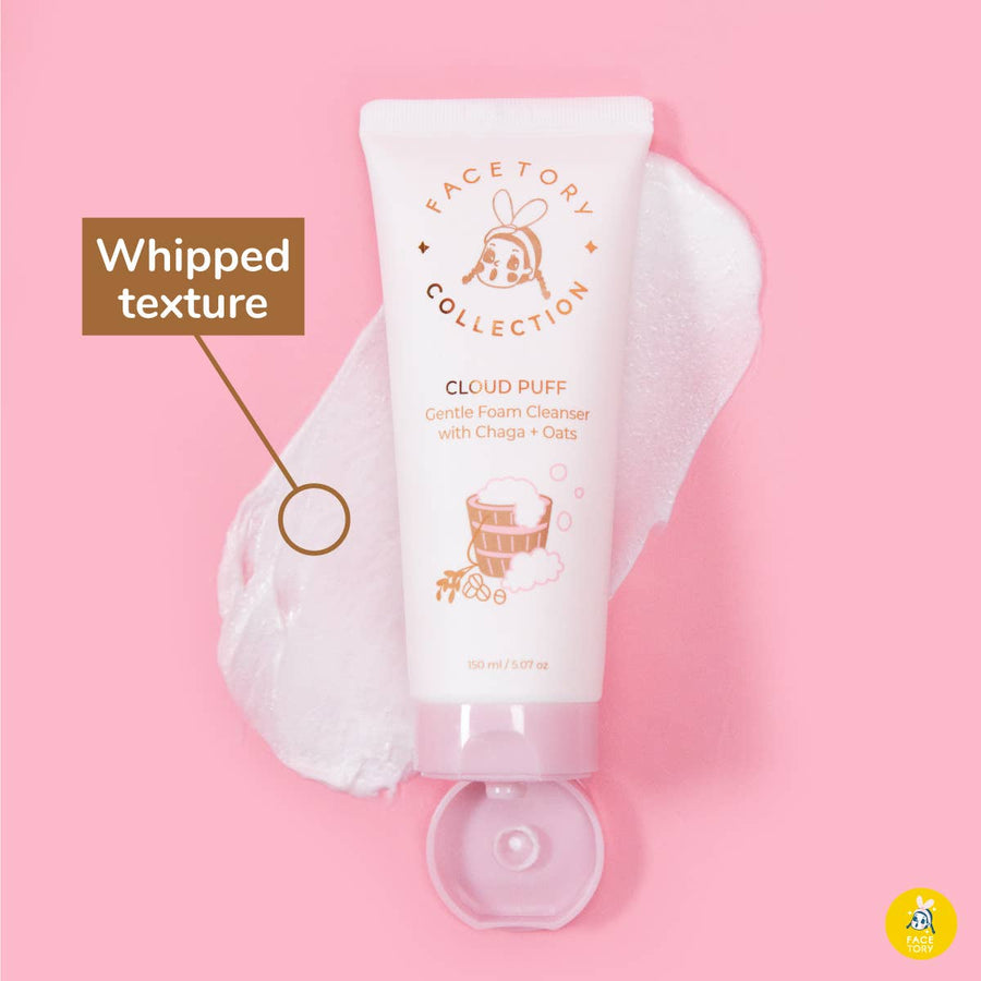 Cloud Puff Gentle Foam Cleanser with Chaga + Oats