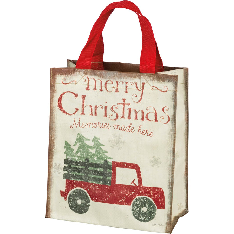 Merry Christmas Memories Made Here Gift Bag/Tote