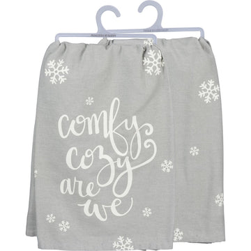Comfy Cozy Are We Kitchen Towel