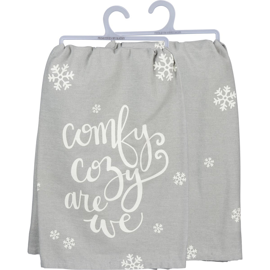 Comfy Cozy Are We Kitchen Towel