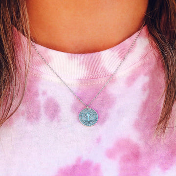 Pura Vida Bracelets - Medallion Necklace
