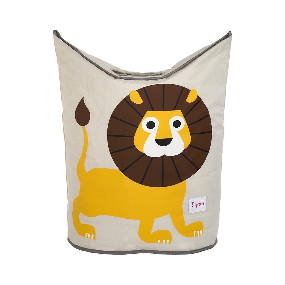 3 Sprouts Lion Laundry Hamper