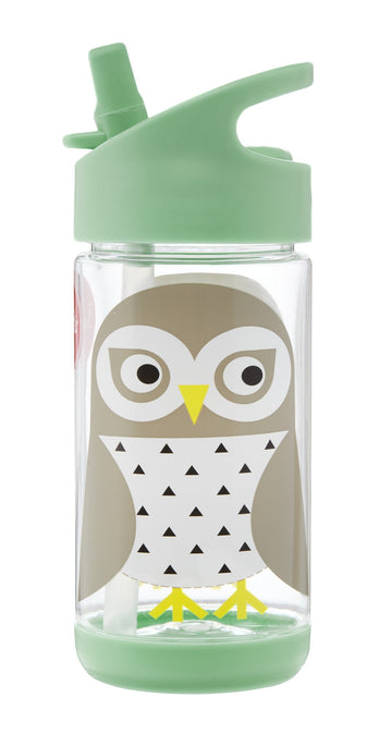 3 Sprouts Owl Water Bottle