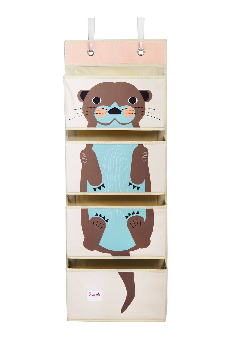3 Sprouts Otter Hanging Wall Organizer