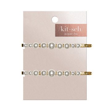 Kitsch Pearl Bobby Pins