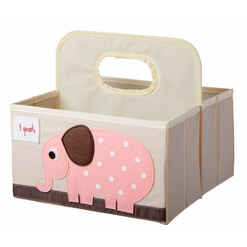3 Sprouts Elephant Diaper Caddy