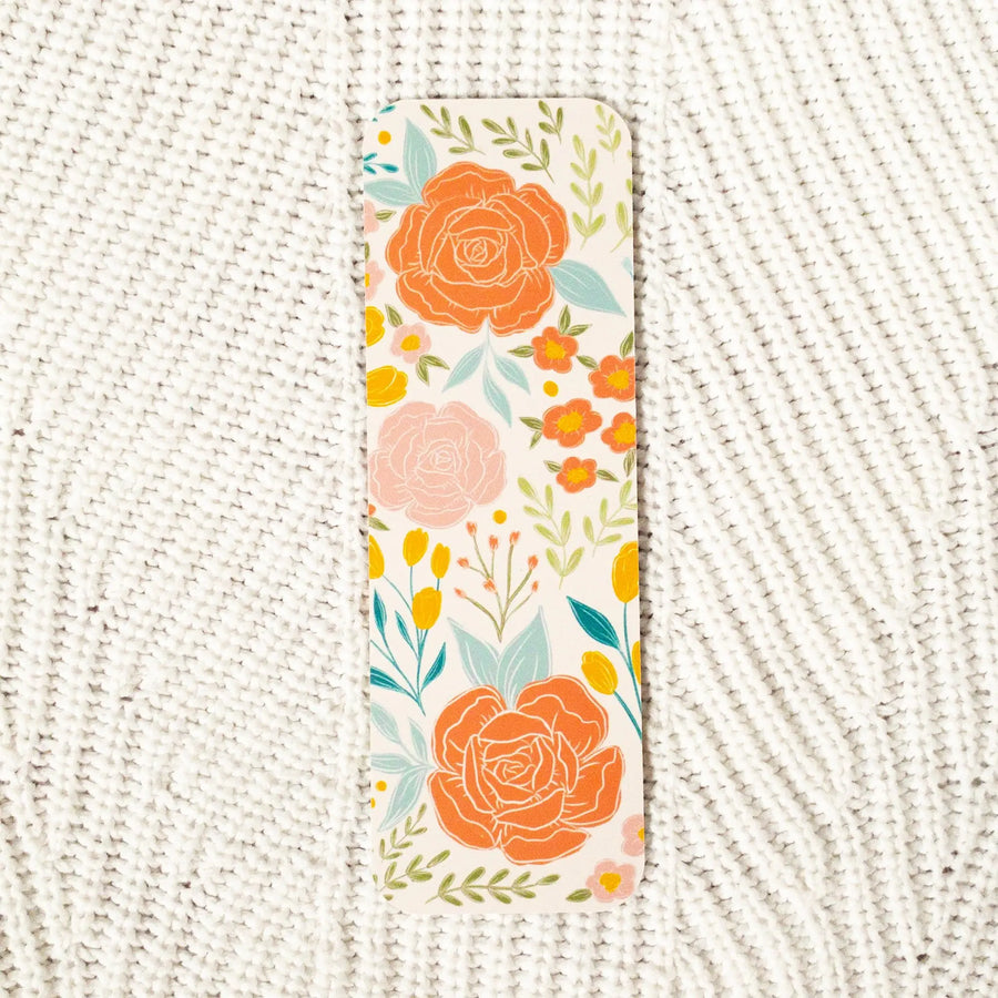 Peonies and Tulips Bookmark