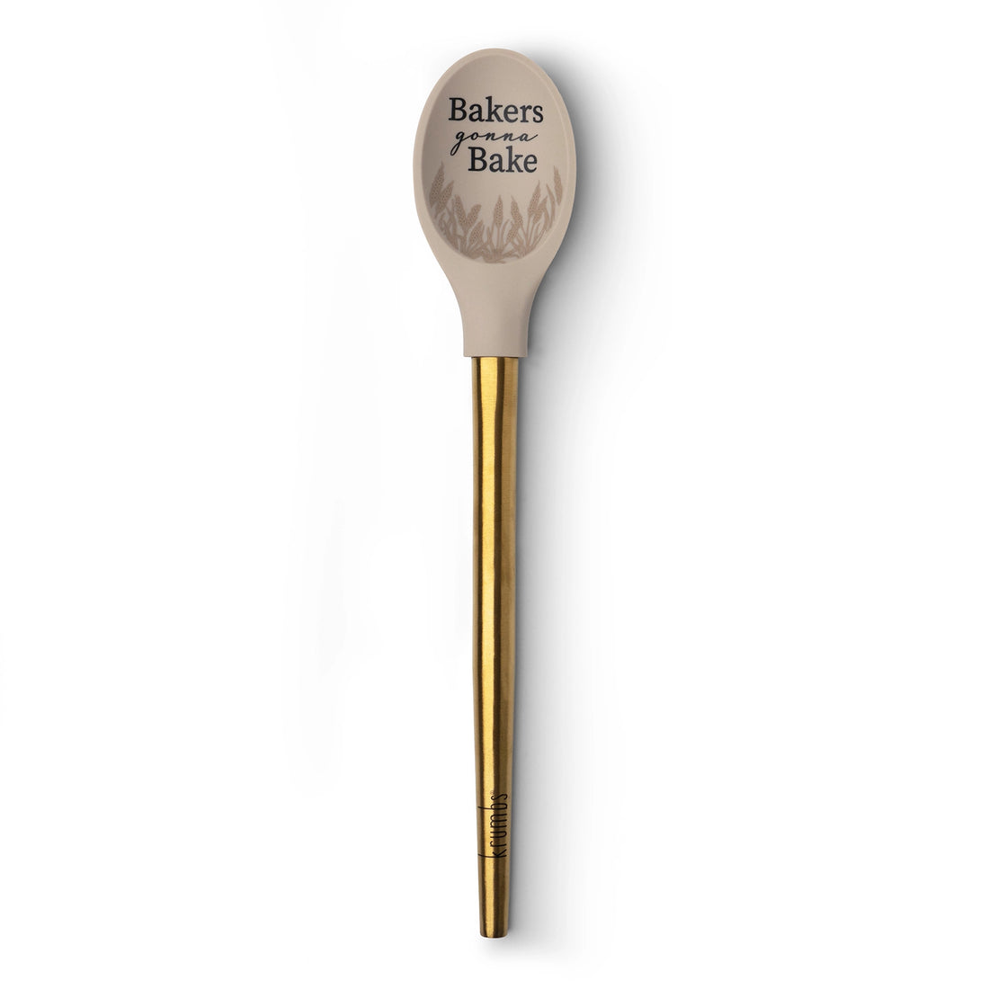 Krumbs Kitchen Elements Spoon w/Metallic Gold Handle