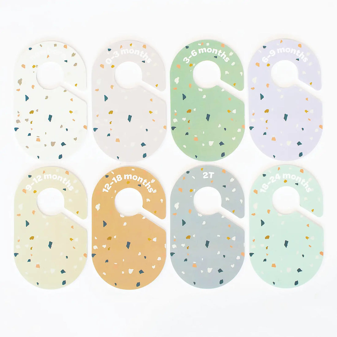 Baby Closet Dividers - Terrazo