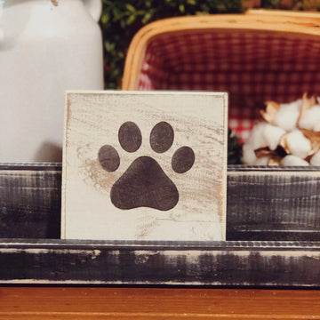 Letter Tile - Paw