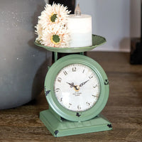 Old Town Scale Clock - Green