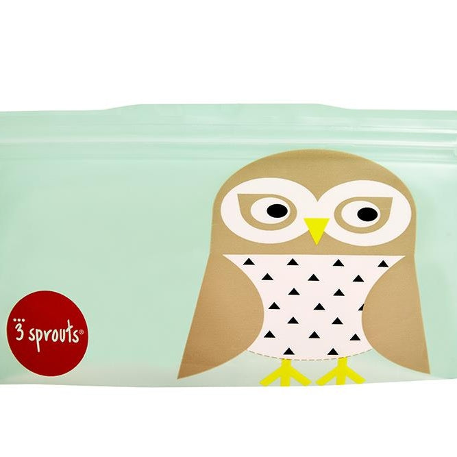 3 Sprouts Owl Snack Bag