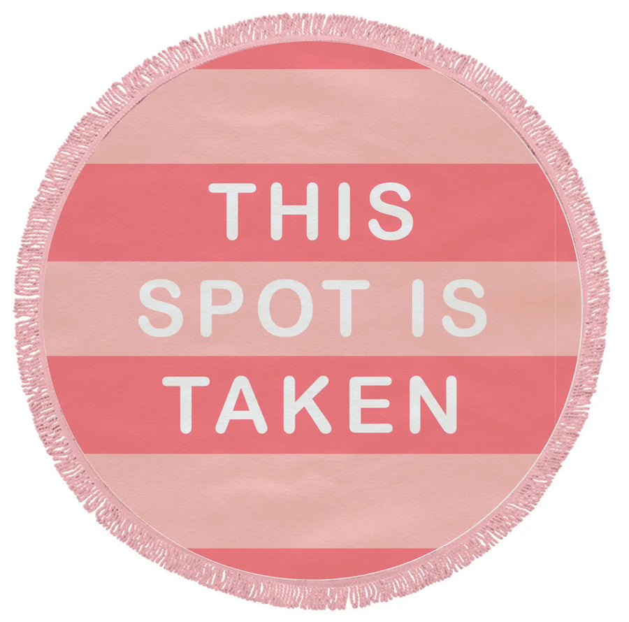 This Spot Is Taken 60" Beach Towel & Blanket