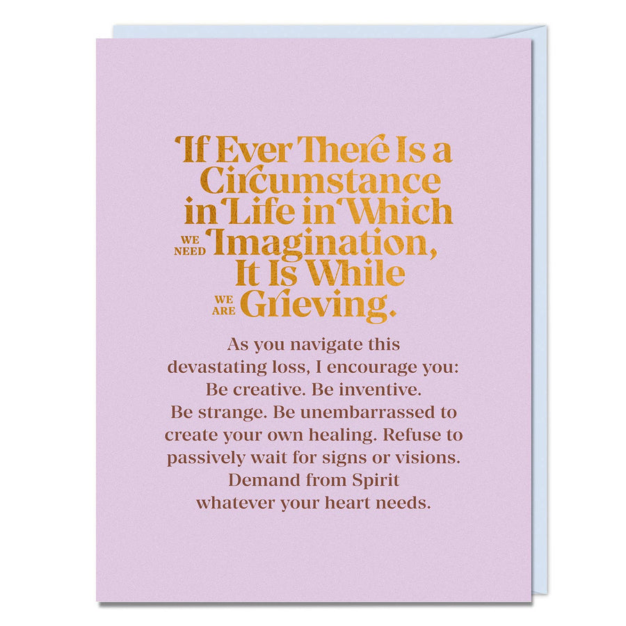 If Ever A Circumstance Card