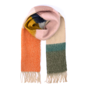 Britts Knits Barcelona Blanket Scarves - Orange