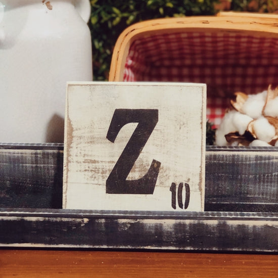 Letter Tile - Z