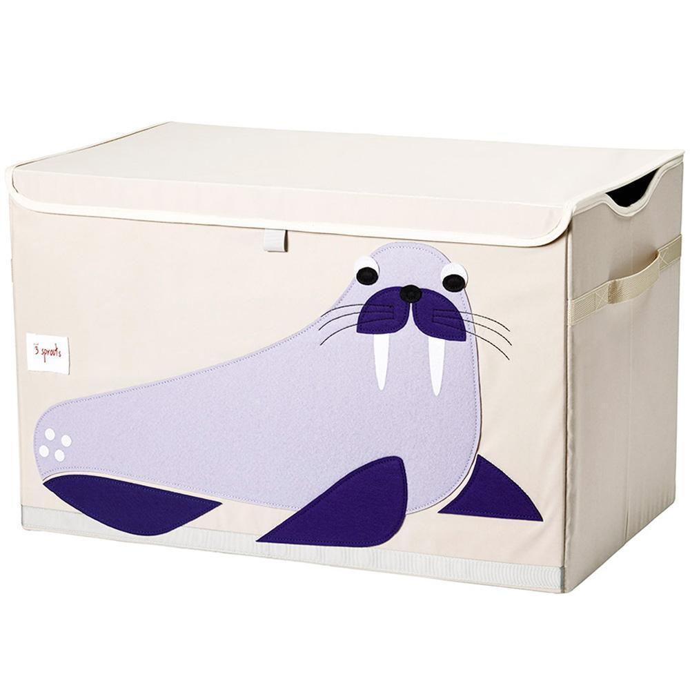3 Sprouts Walrus Toy Chest