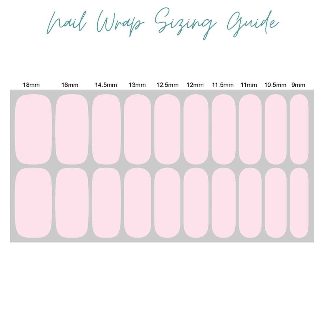 Powder Pink | Light Pink At Home Manicure Nail Polish Wrap
