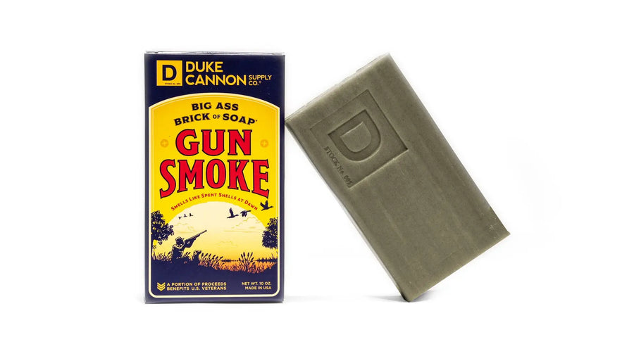Big Ass Brick of Soap - Gun Smoke